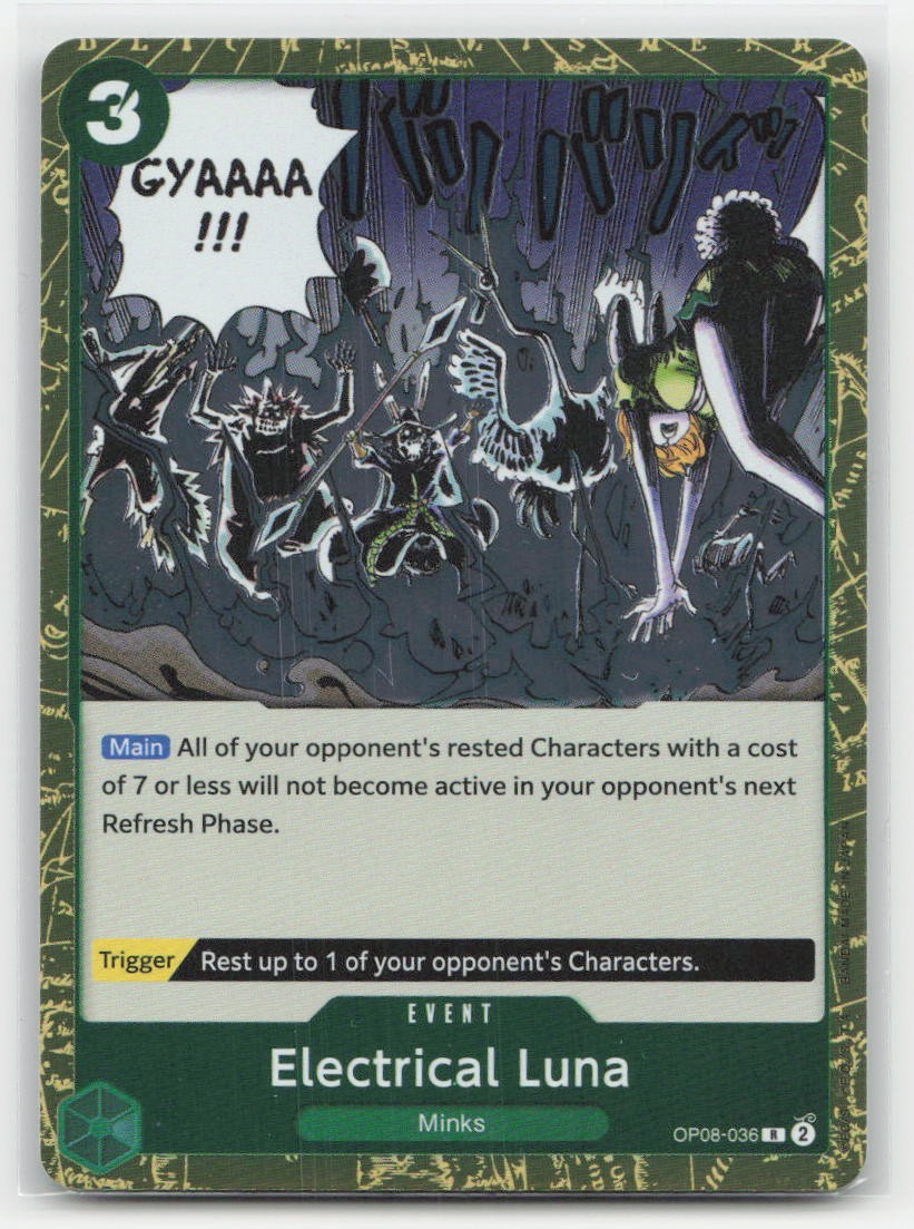 One Piece - Electrical Luna - Two Legends OP08-036 - NM
