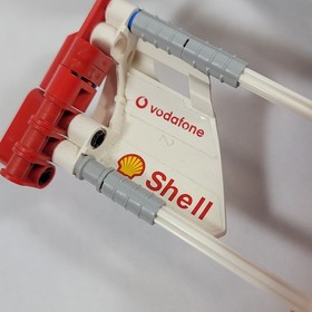 Vintage LEGO Ferrari F1 8674 Racer 1:8 Indy Race Car Stickers Clean 98% Complete