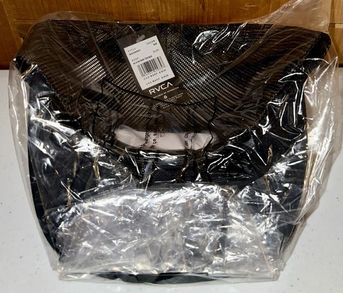 Gorra de camionero RVCA VA All The Way Print para hombre negra MAHW3RVP talla única NUEVA - Imagen 5 de 5