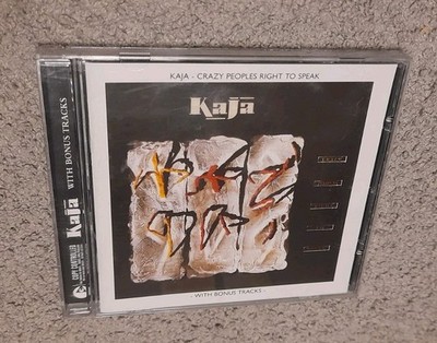 KAJA: Crazy Peoples Right To Speak - CD-Album 1985 / 2004, incl. 4 Bonus Tracks