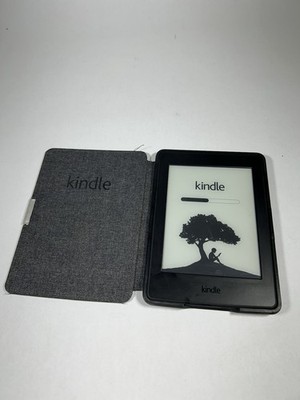 Amazon Kindle Paperwhite 7th Gen 3GB WiFi eReader DP75SDI Tested Case Bundle