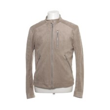 Neu! Original H&M Herren Lederjacke Beige Gr. S - einfach Klasse!!
