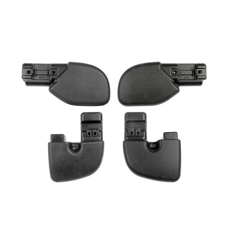 Dorman Front & Rear Bumper Extension End Cap Kit of 4 for 97-06 Jeep Wrangler - Image 2 of 4