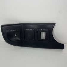 1987-1991 Ford F150 F250 Bronco Dash Bezel Trim Driver Side Black Switch Panel