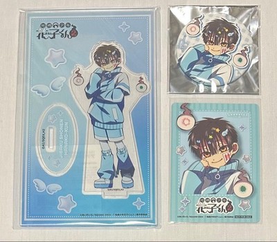 Hanako-kun 3-Piece Set Acrylic Stand Trading Badge Mini Photo