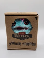 Fuggler Baby Fugg Series 4 Teal Wide Eyed Weirdo  Plush New In Box