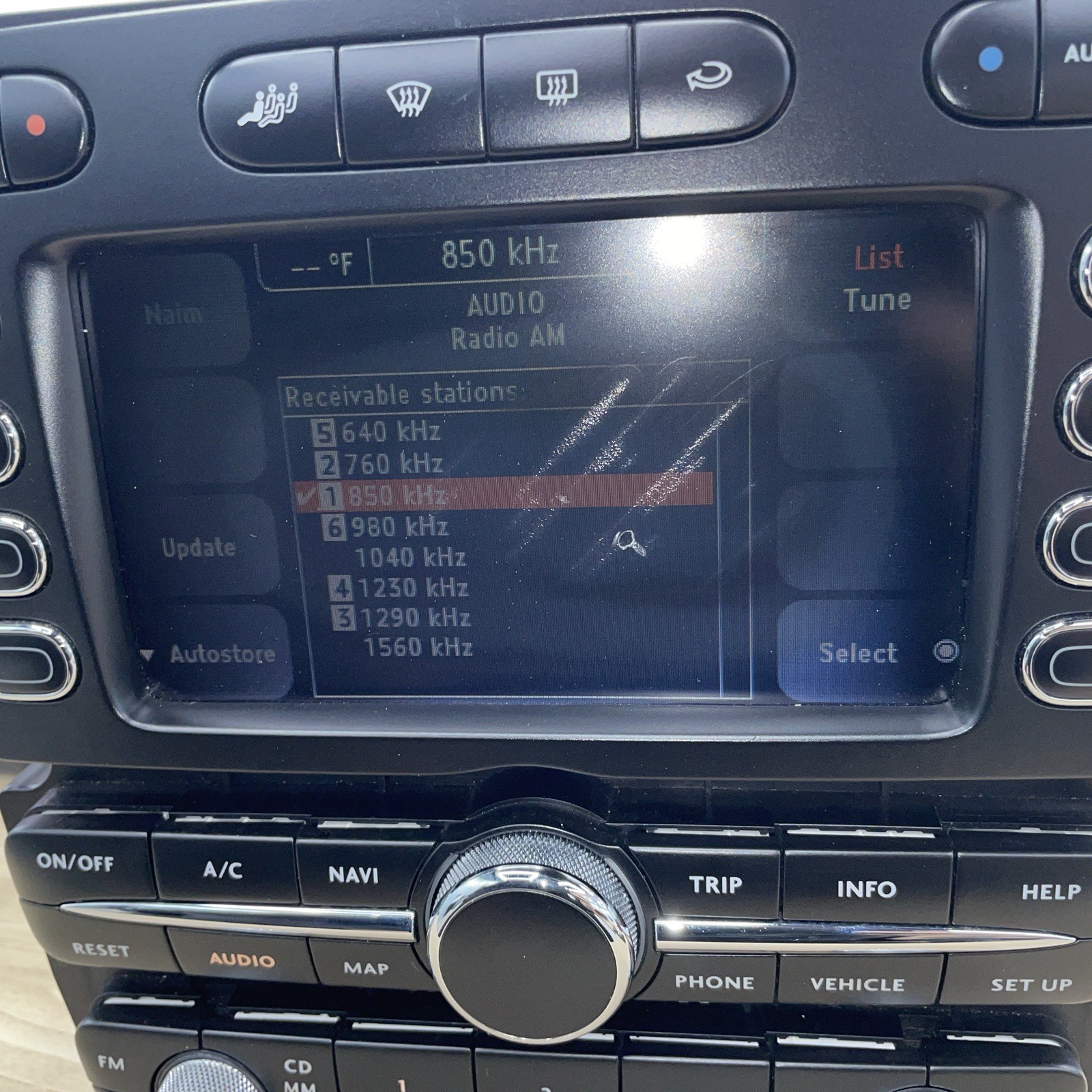 09 Bentley Continental Command Head Unit Navigation Radio 3W0035008J OEM