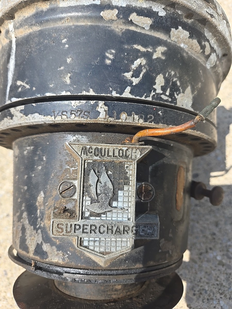 McCulloch Supercharger VS57 Ford Thunderbird Studebaker Kaiser