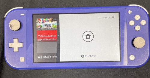 Nintendo Switch Lite HDH-001 w/Charger *FOR PARTS* *READ DESCRIPTION*