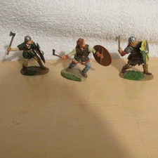 Conte Collectables; Three (3) Figure VIKING FIGHTING SET #VIK001 - MIB