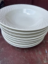Lot of 8 International Tableworks Lattice Collection Bowls Cereal Salad 8.5”