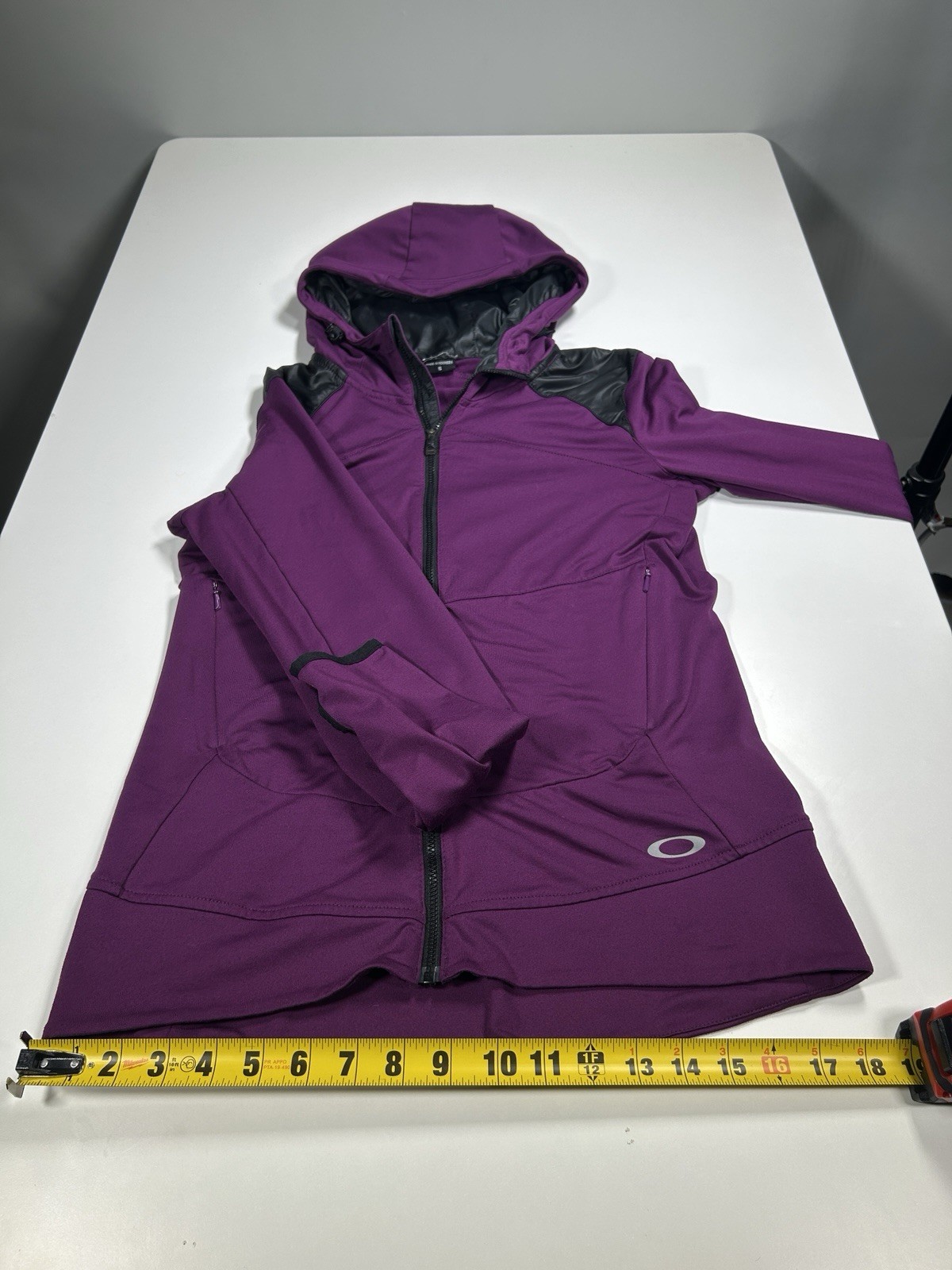 Oakley Training Workout Stretch Jacket Purple Wom… - image 13