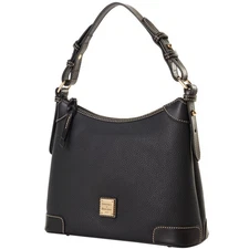 Dooney & Bourke Pebble Grain Small Hobo | Black Black
