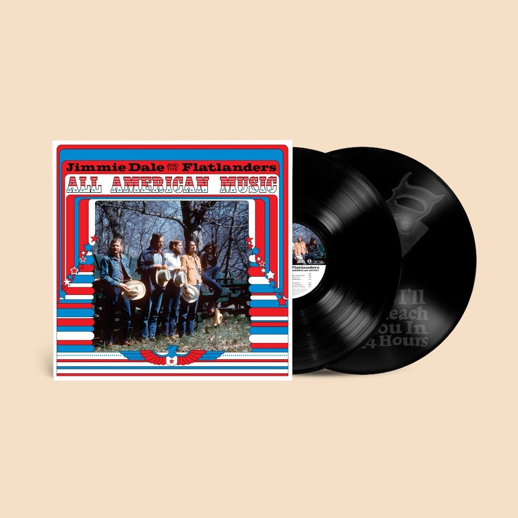 Jimmie Dale and the Flatlanders All American Music Double LP Vinyl NEW