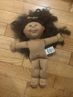 Cabbage Patch Doll 2016 (No Clothes) Brown Curly Hair And Brown Eyes