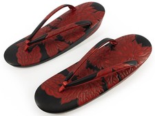 VTG TENGU Shinsaibashi Zori Sandals Unworn in Original Packaging Size 23cm