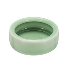 Reptile Food Bowl Worm Water Dish Ceramic Pet Bowl Small 2" Plum Green