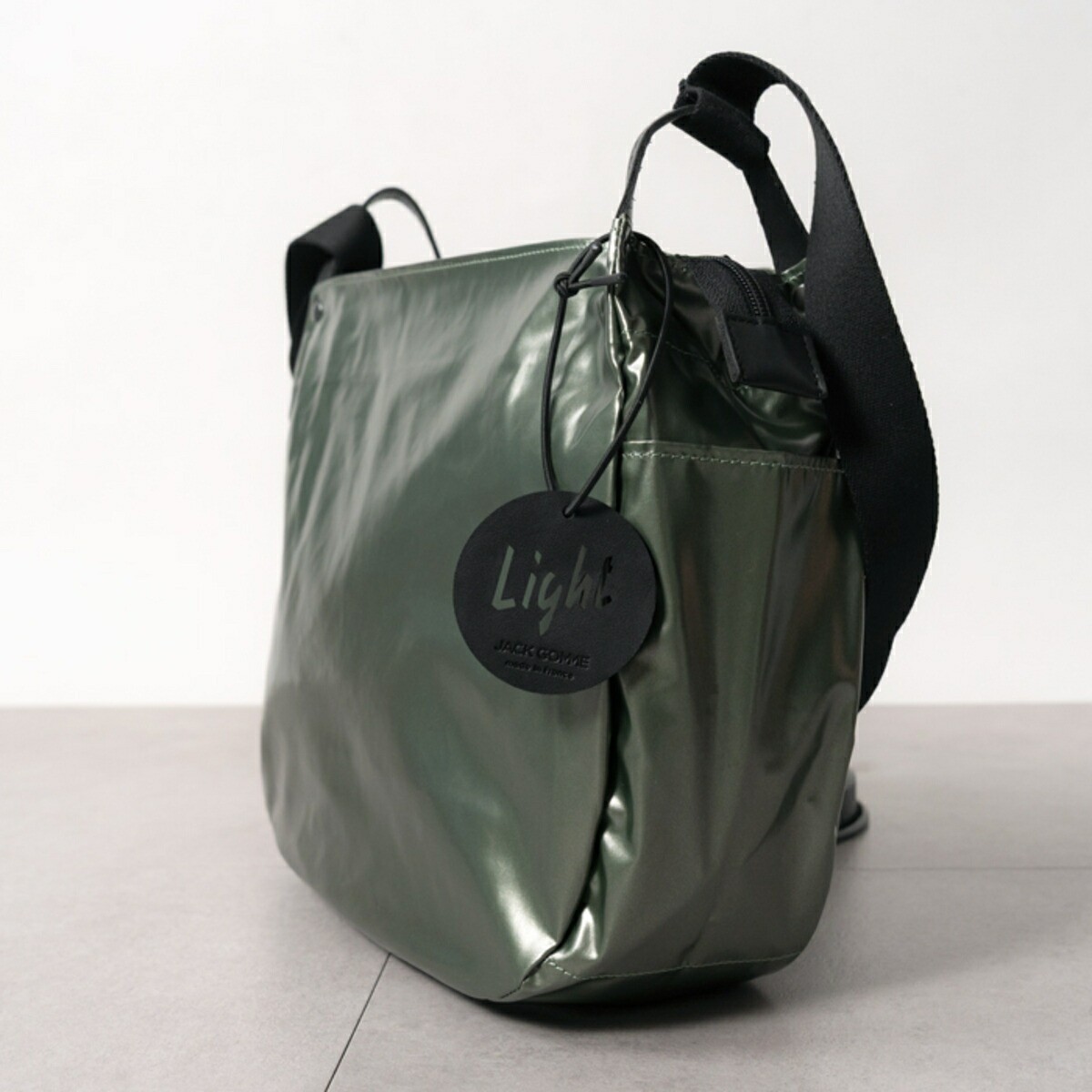 jack gomme shoulder bag LVO MAEL LIGHT lightweight pouch Black or light green