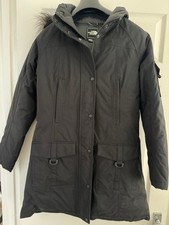 North Face Women’s Hyvent Parka Coat Black Size S