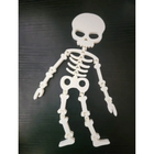 Spooky Flexi Skeleton Toy – Poseable Halloween Decoration for Party & Home