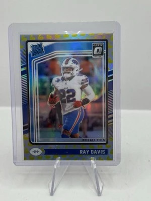 Ray Davis Flex Prizm 023/149 2024 Donruss Optic Rated Rookie #283 Buffalo Bills