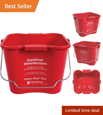 #ad #ad Kleen Pail Pro 6 Quart Color Coded Cleaning Bucket for Compliance amp; Efficiency $12.99
