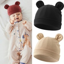 Double Layer Baby Hat Caps with Lovely Ears Designing for 0 to 2 Years Infants