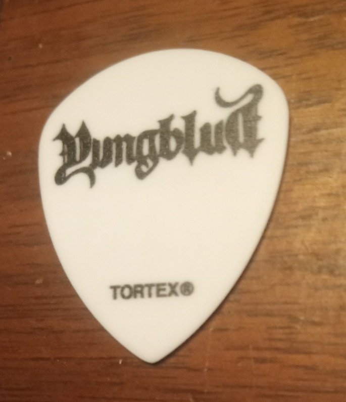 Yungblud stage used guitar pick setlist more Charlotte NC 2026