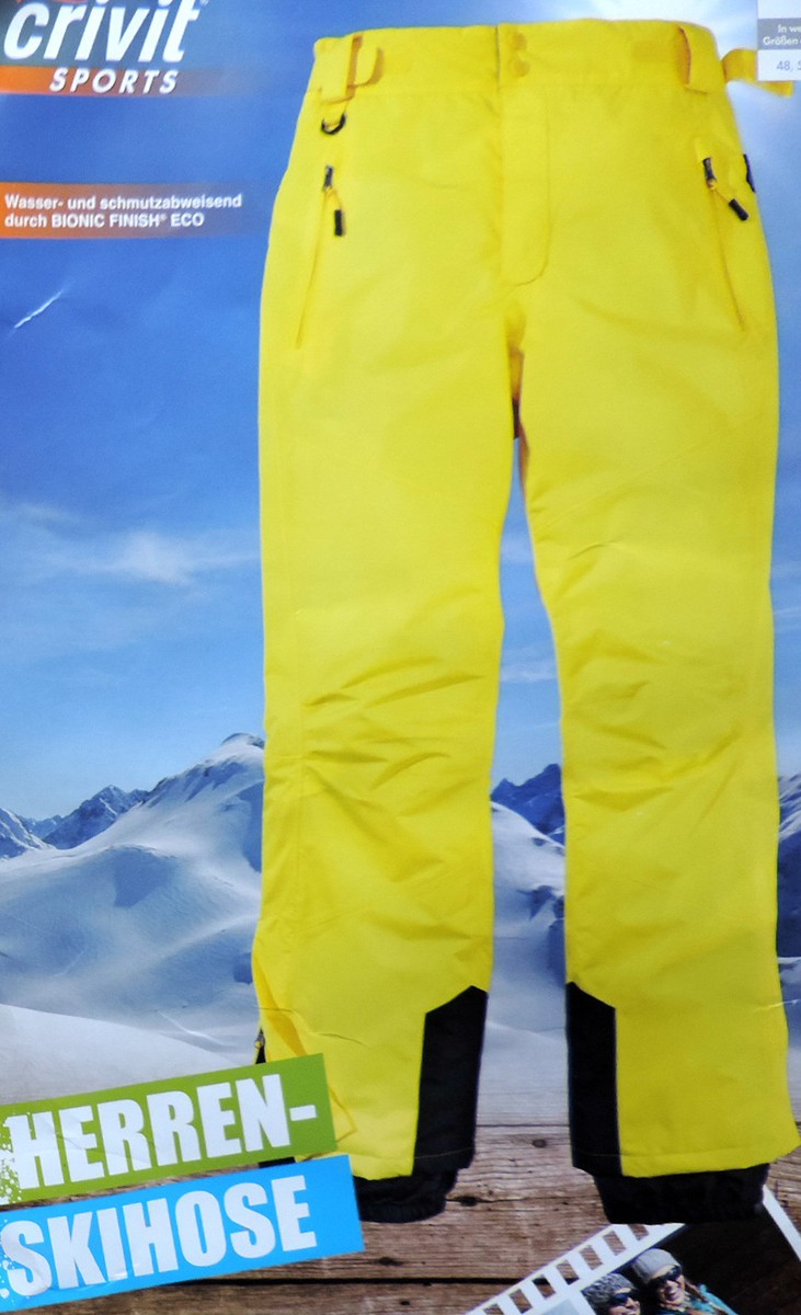 Herren Skihose M L 48 50 52 54 Snowboardhose Schneehose Winterhose