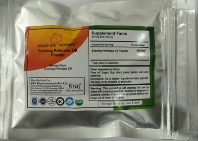 Evening Primrose Oil Powder Oenothera Erythrosepala Borb Gamma Linolenic acid 