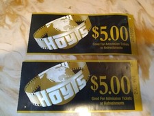2 HOYTS Movie Theaters $5 Gift Certificates use 4 Admission Tickets & Concession