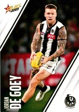 2023 Collingwood Magpies AFL Premiers Select Footy Stars Card - Jordan De Goey