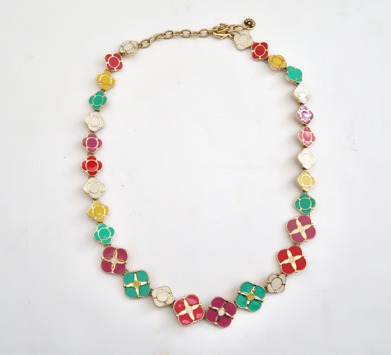 TALBOTS Geometric Statement necklace Multicolor e… - image 3