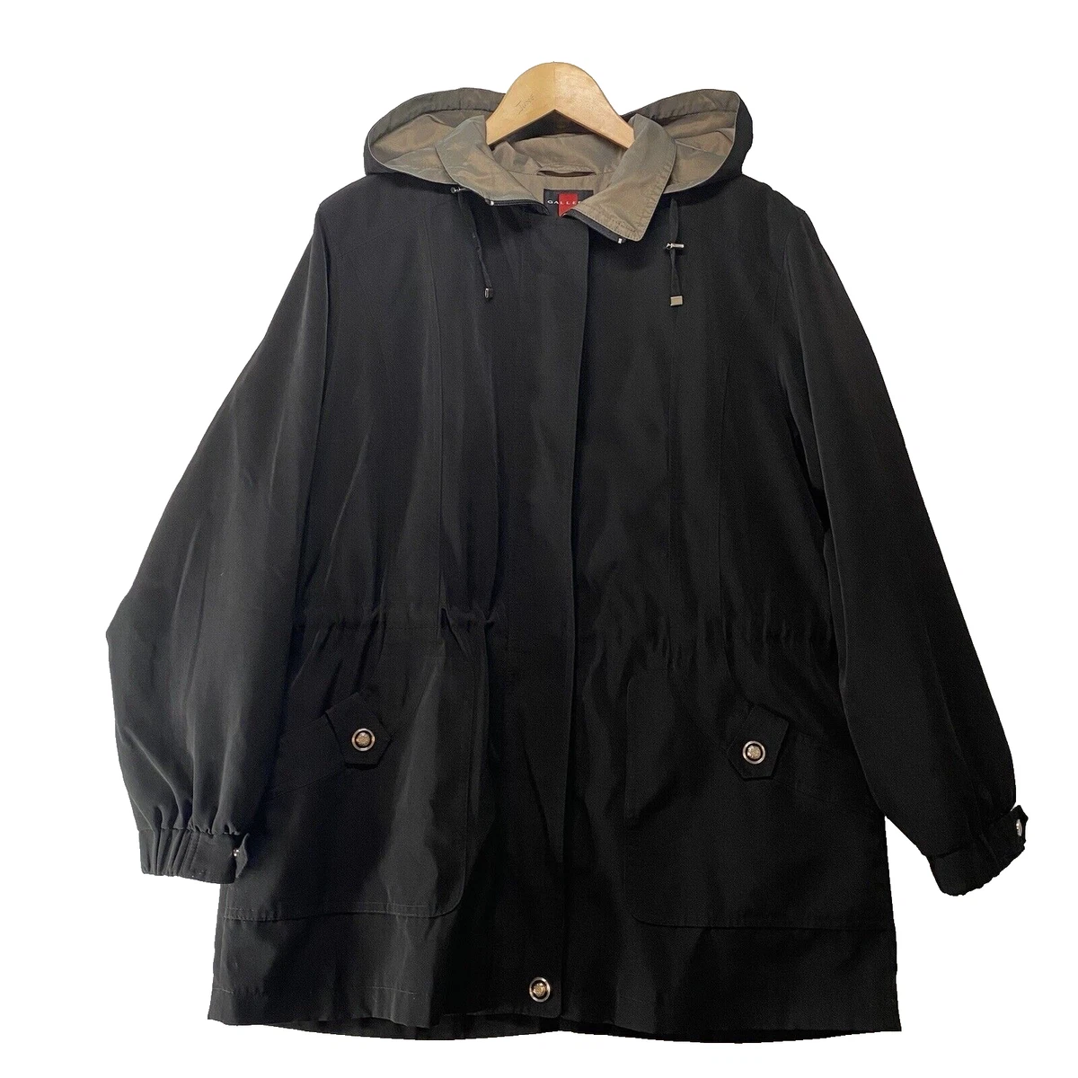 Gallery detachable hood and liner clearance raincoat