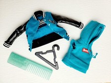 RAINBOW HIGH River Kendall Teal Jacket And Hoody Clothes VGC