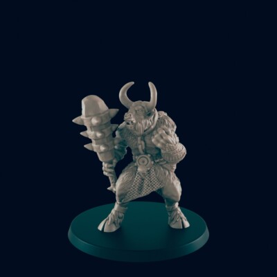 Minotaur Beasts and Baddies EC3D