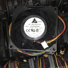 1 PCS Delta Fan PFB0848UHE DC 48V 0.65A 8038 8CM 4 Pin Cooling fan