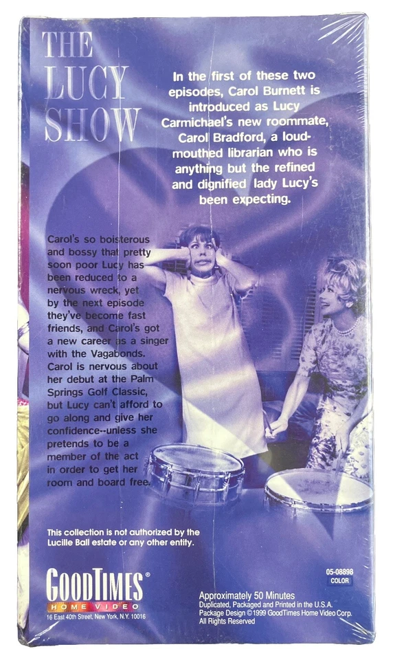 The Lucy Show, Vol. 2-5 VHS 1999 Good Times Set Classic 1960s TV Show NEW SEALED - Image 4 of 4