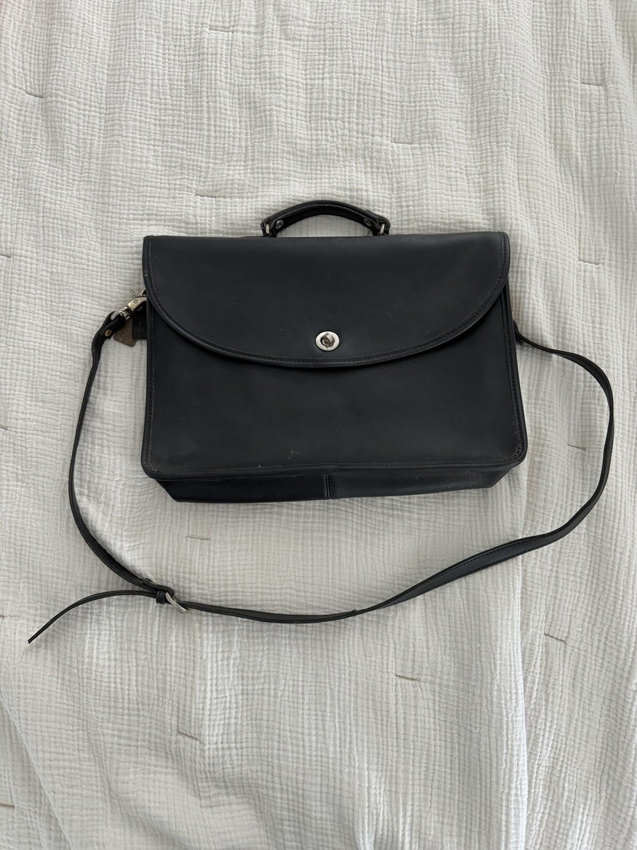 オールドコーチ Vintage COACH Leather Briefcase Vintage Coach 5265 Lexington Leather Brief Case Bag | eBay