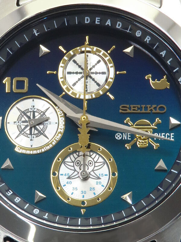 Seiko One Piece 1000th Episode Commemorative Design 7T92 Seiko One Piece 1000th Episode Commemorative Design 7T92