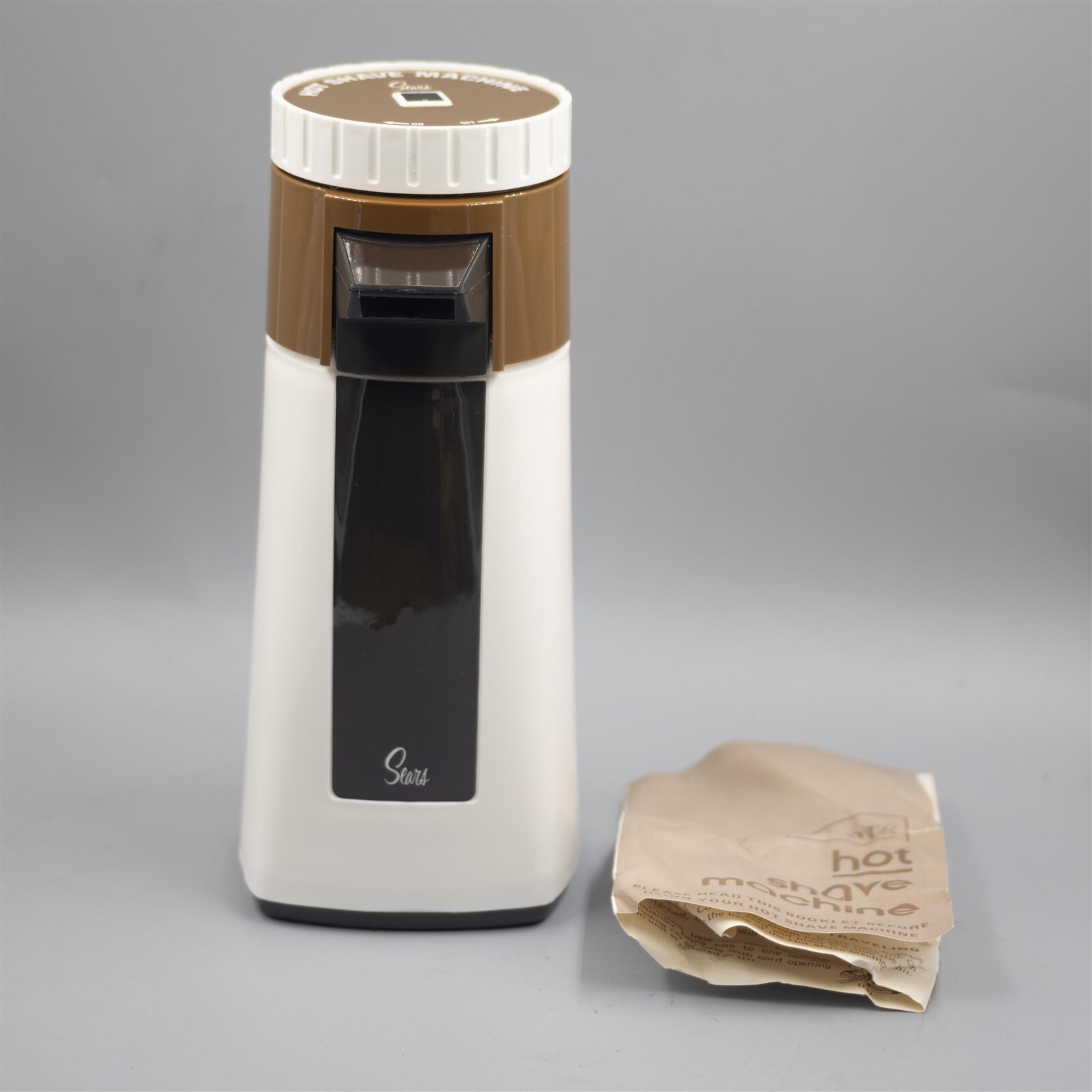 Vintage 1970s Sears Hot Lather Shave Machine Shaving Cream Dispenser eBay