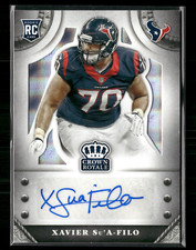 Xavier Su'A-Filo 2014 Crown Royale RC Auto 36/75