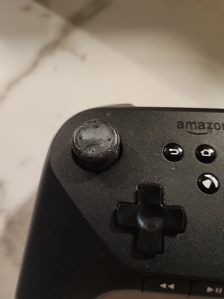 Controlador de juego inalámbrico Amazon Fire negro probado WR28UR Foto 4 de 4