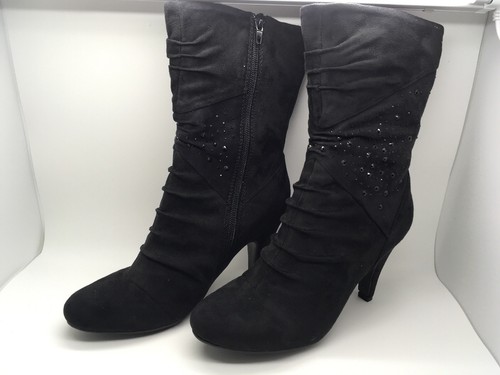 leather booties anna field