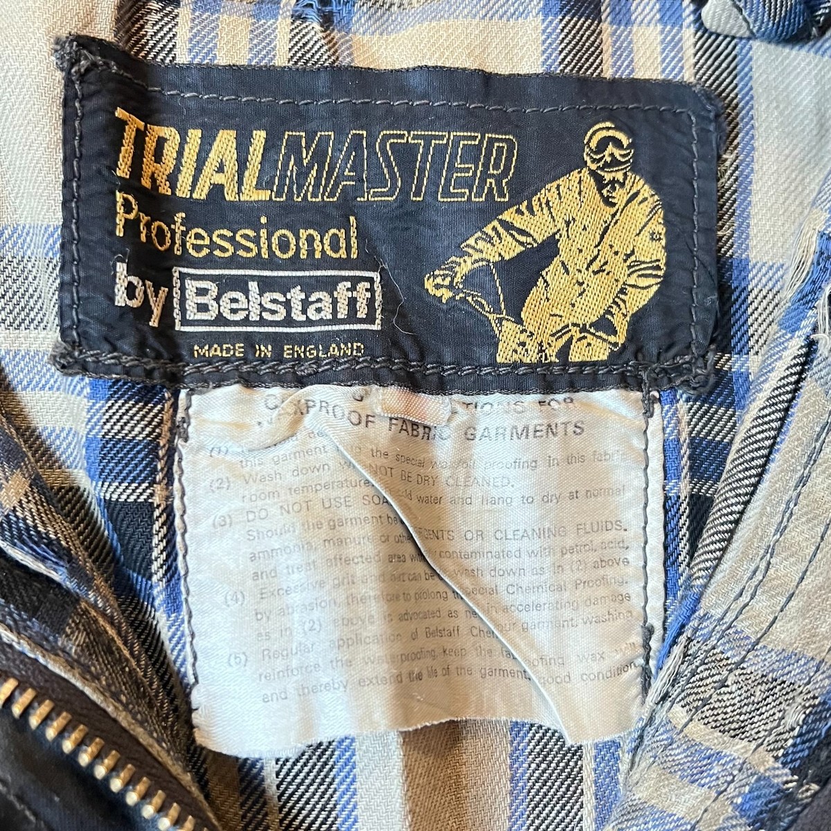 t*e様 【値下げ交渉可】60s Belstaff トライアルマスター 1960s Belstaff Trial Master Waxed Cotton Jacket ヴィンテージベル