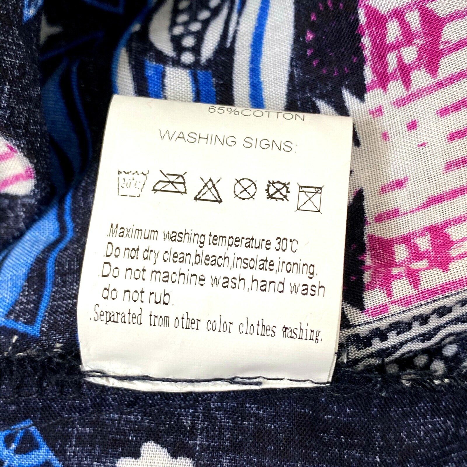 Urban Coco Harem Pants Womens size Large Pull On Boho Yoga Multi Color Print image 6