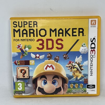 Super Mario Maker für Nintendo 3DS/2DS getestet kostenloser Versand UK