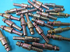 25 each Foster 16-3 Hose Barb 1/4  I/D. Quick Disconnect Air Hose Coupler Plug