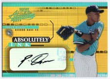2002 Absolute Memorabilia Absolutely Ink Gold AI-44 Pablo Ozuna Auto 13/25