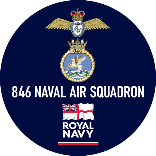 Royal Navy FLEET AIR ARM Badges & gifts 846 NAVAL AIR SQUADRON - Picture 8 of 14